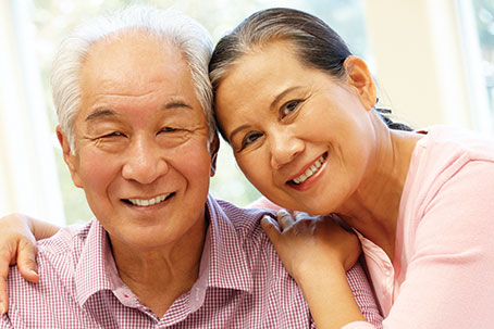 Happy couple. Link to Life Stage Gift Planner Over Age 65 Situations.